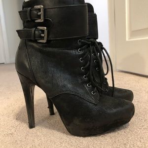 Express Platform Ankle Boots